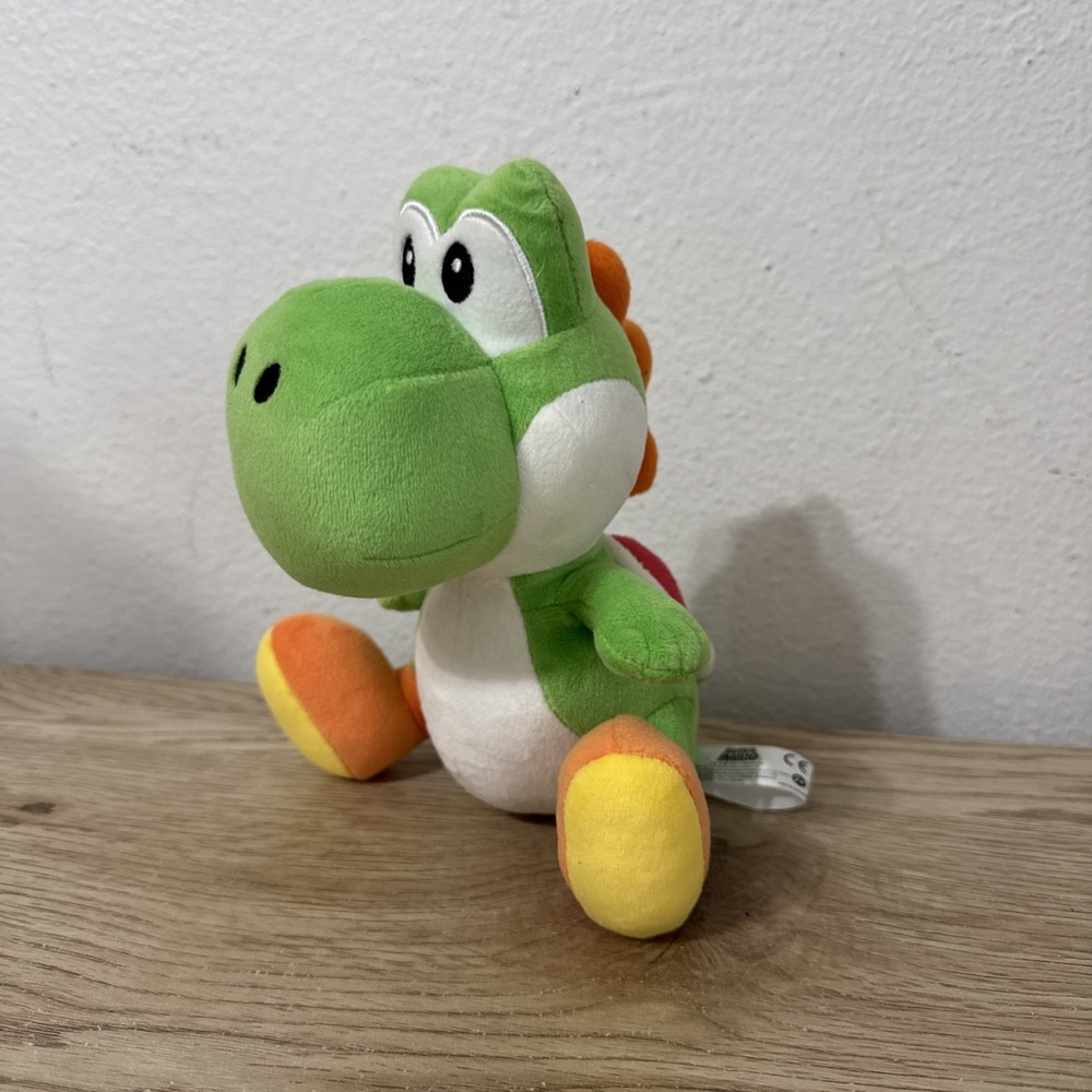 Super Mario Yoshi Little Buddy Green 8" Stuffed Plush Doll‎ Nintendo 2017